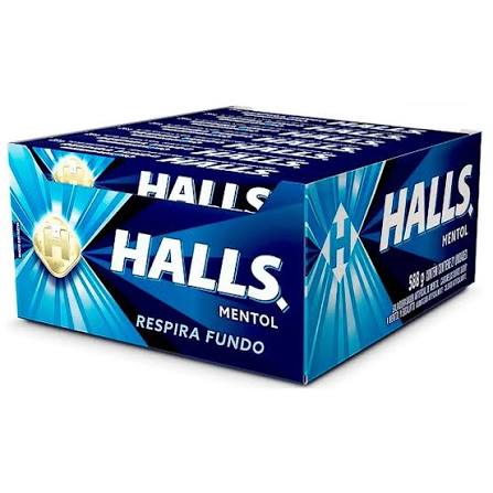 ADAMS HALLS MENTOL DP 21X28G